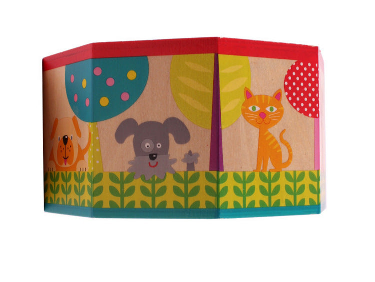 Wooden Octagonal Drum