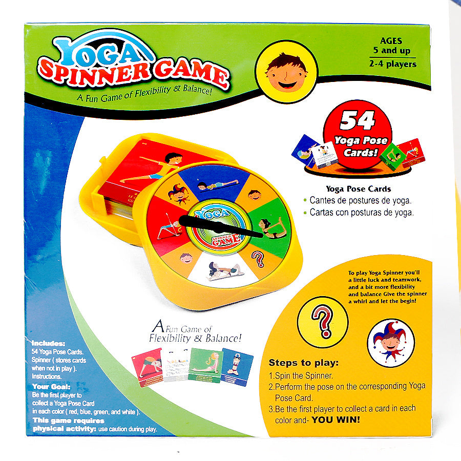 Yoga Spinner Board Game