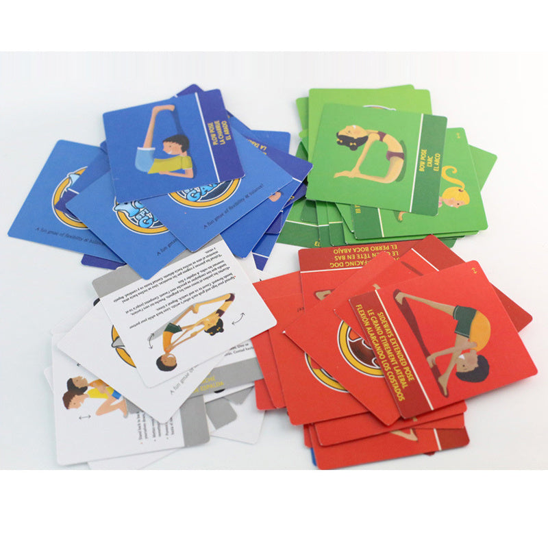 Yoga Spinner Board Game