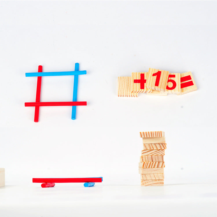 Math Masters Wooden Tools