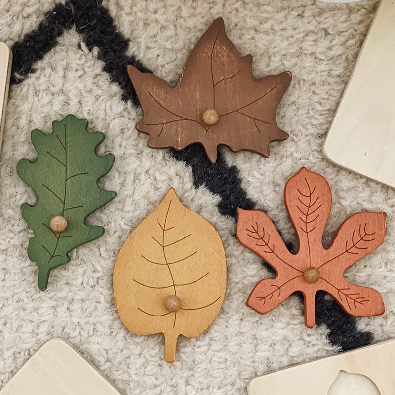 Leaf Wooden Puzzle