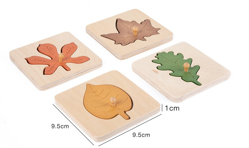 Leaf Wooden Puzzle