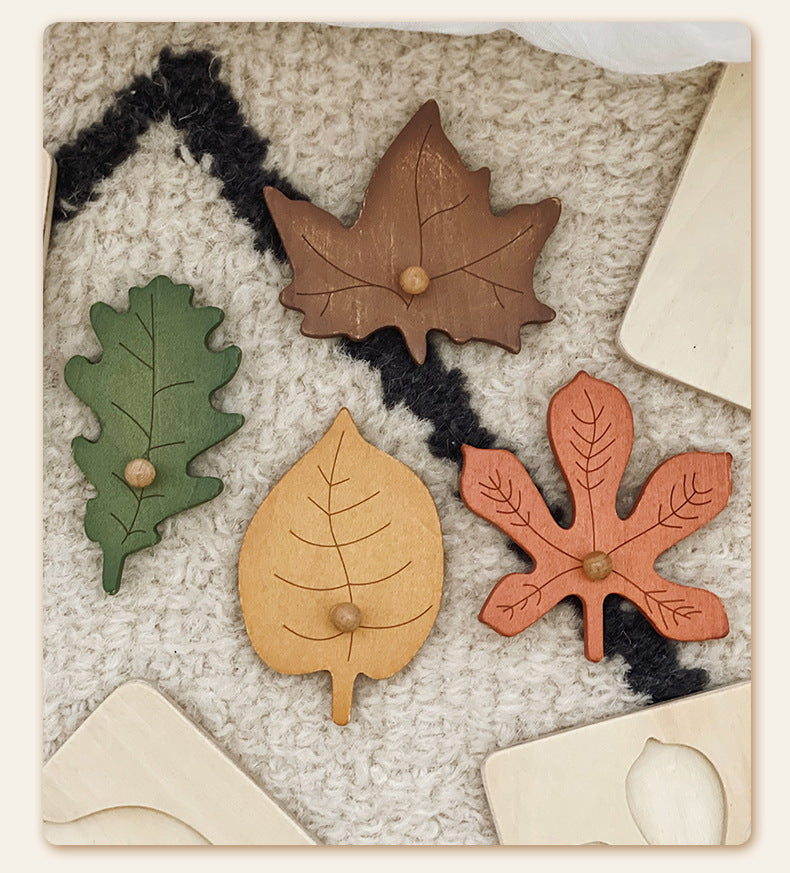 Leaf Wooden Puzzle