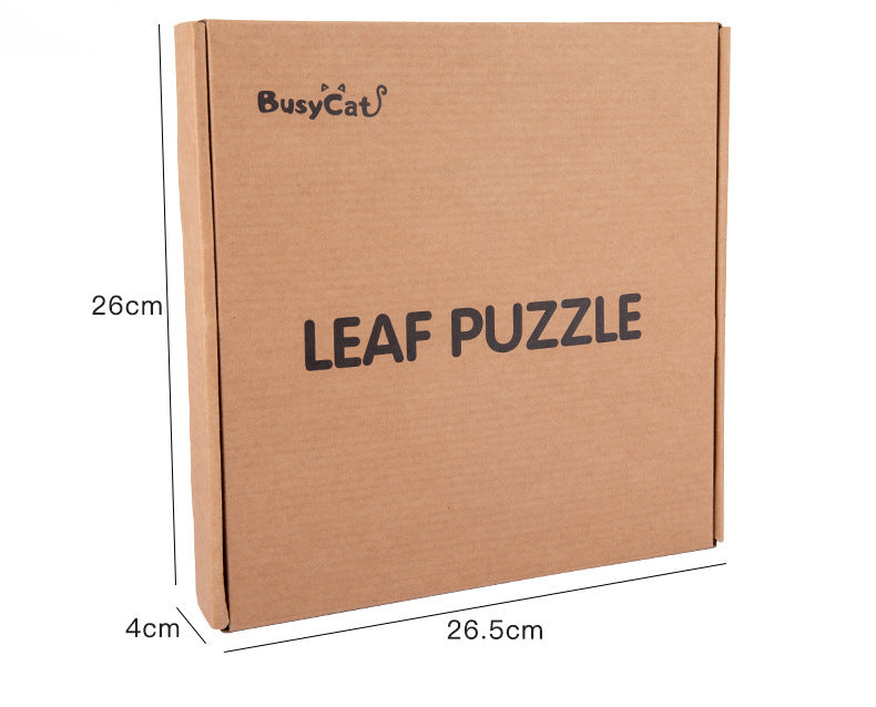 Leaf Wooden Puzzle