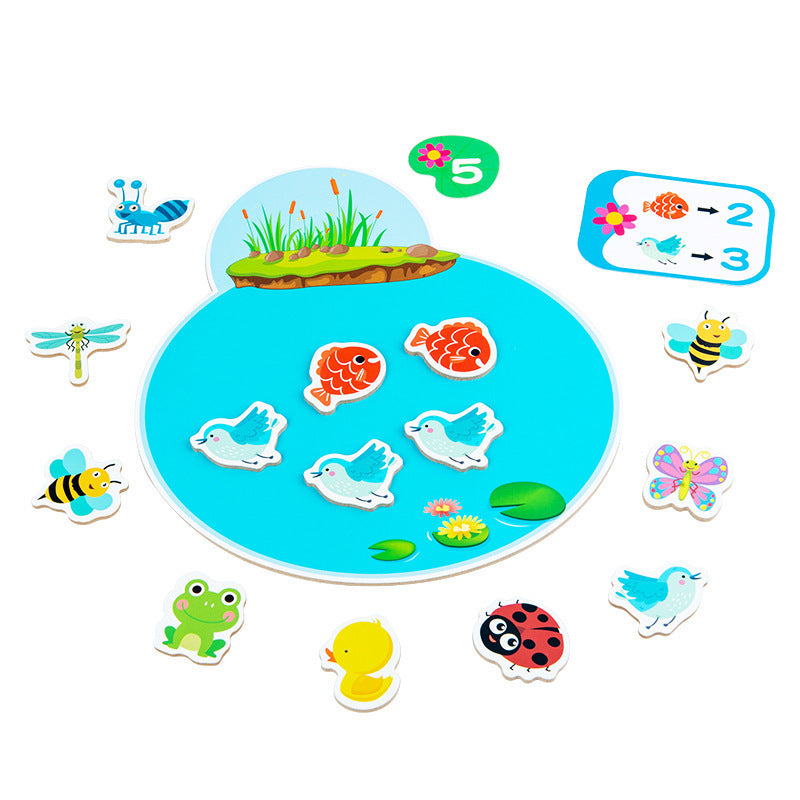 Counting Pond Animals