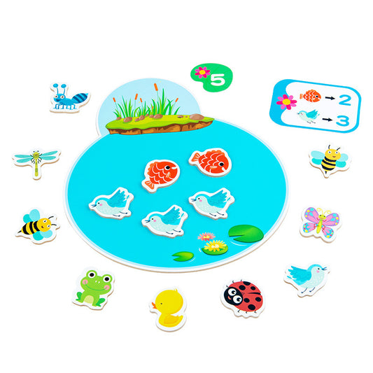Counting Pond Animals