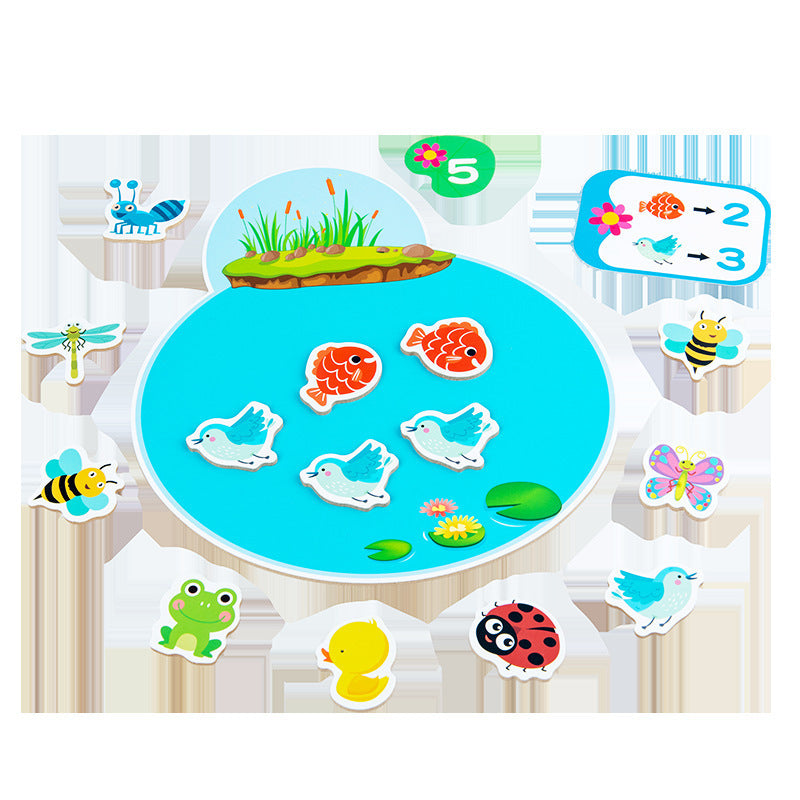 Counting Pond Animals