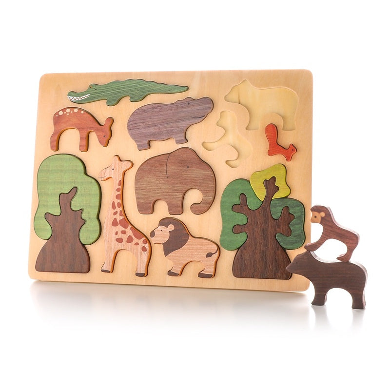 Wooden Forest Animal Puzzle