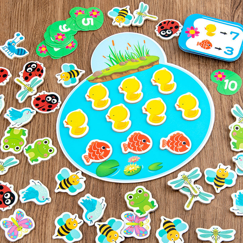 Counting Pond Animals