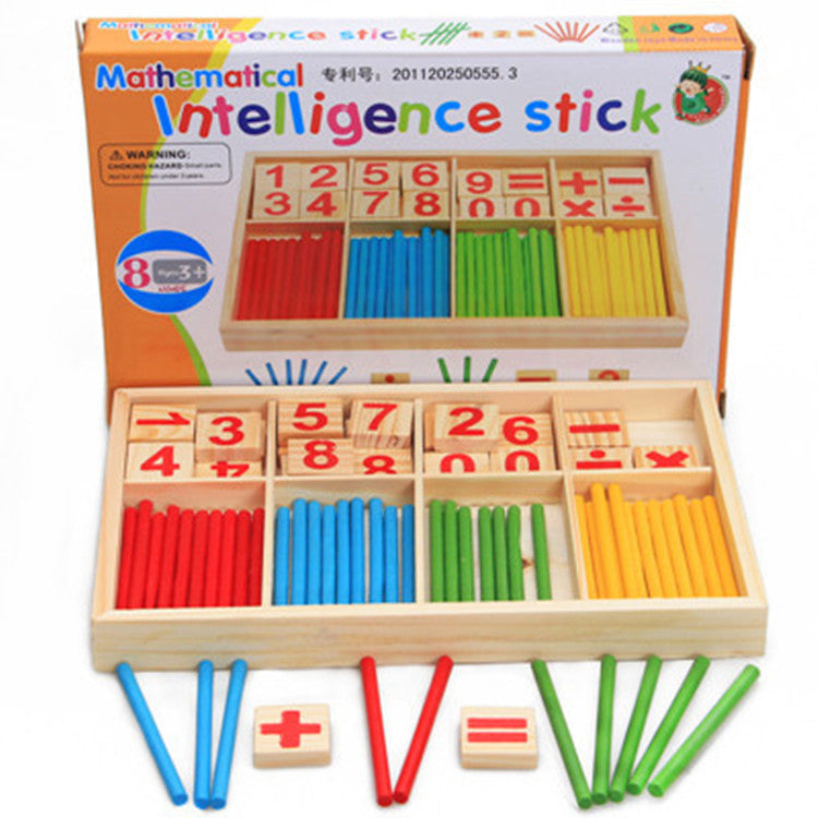 Math Masters Wooden Tools