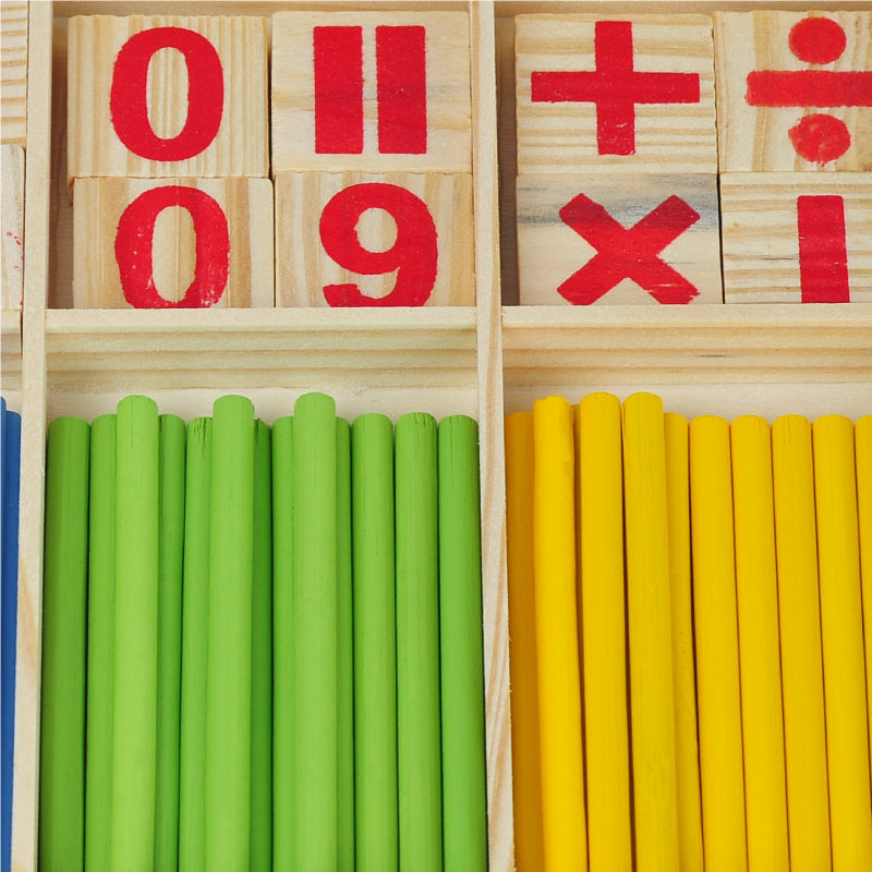 Math Masters Wooden Tools