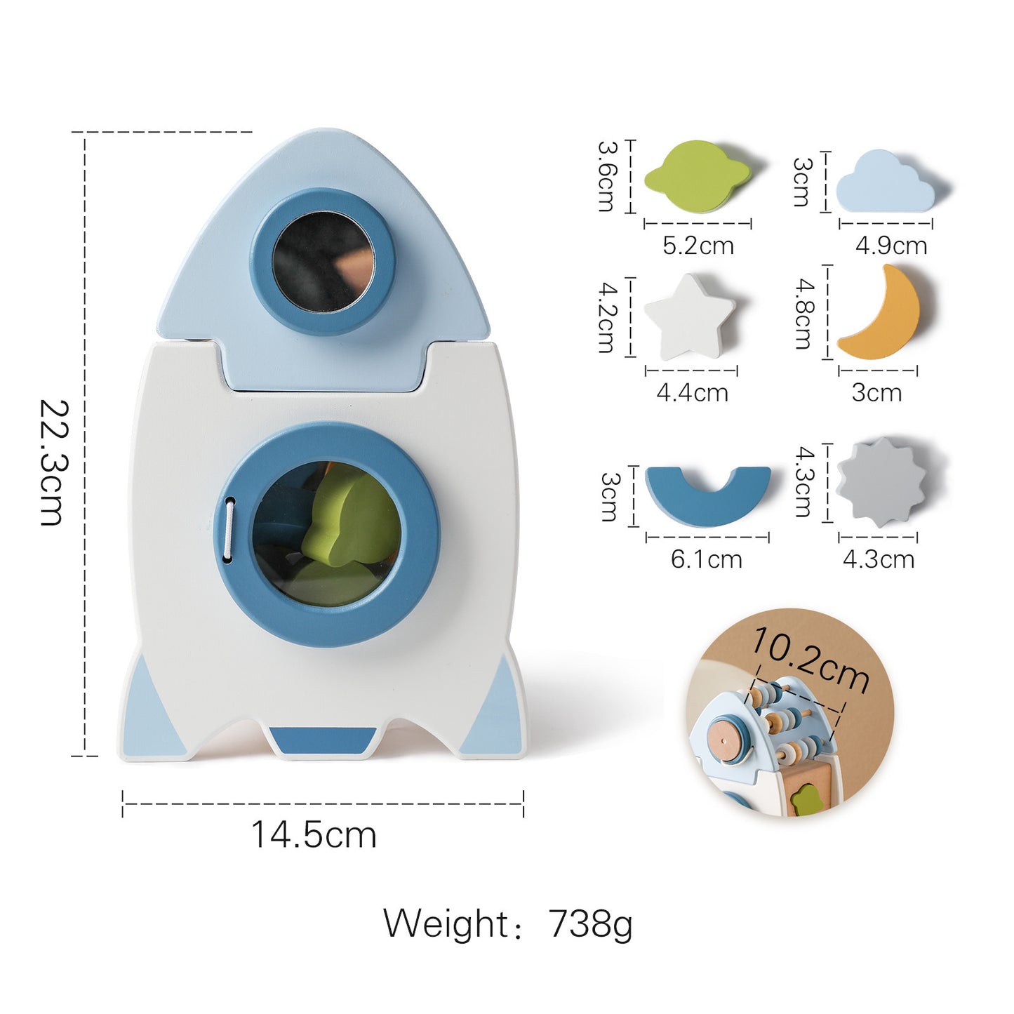 Rocketship Wonder Box