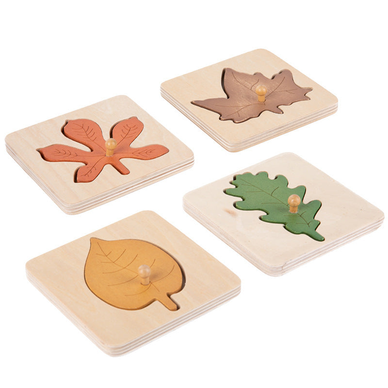 Leaf Wooden Puzzle